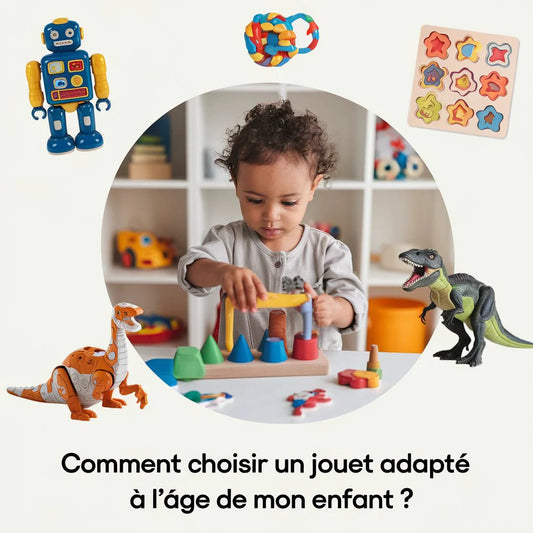 Comment choisir un jouet adapté à l'âge de mon enfant ? - Jouets Chouchous