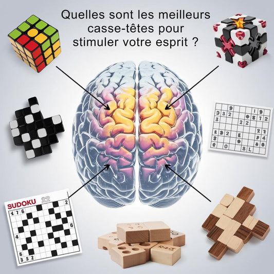 Quelles sont les meilleurs casse-têtes pour stimuler votre esprit? - Jouets Chouchous