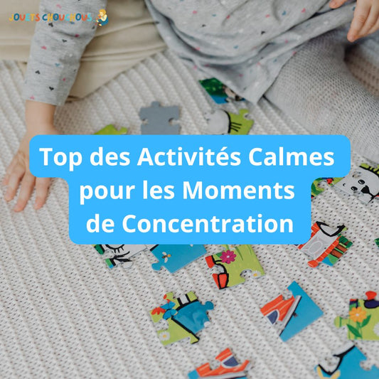 Top des Activités Calmes pour les Moments de Concentration - Jouets Chouchous