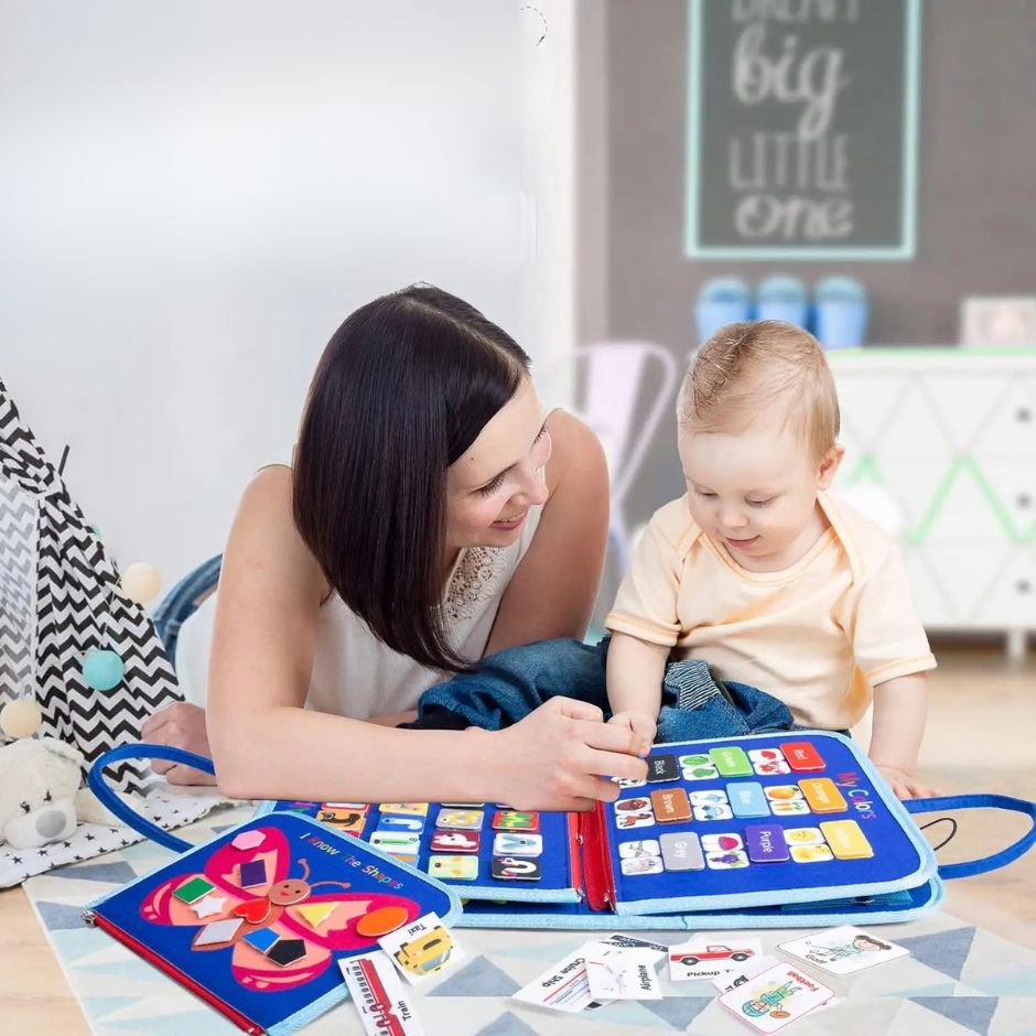 Busy Board Montessori | Tableau d'activités EveilSens™ - Jouets Chouchous