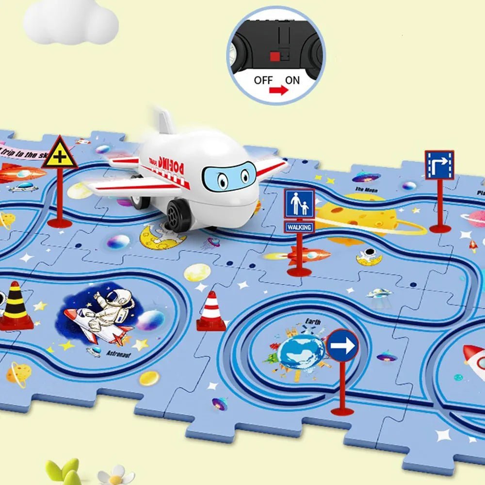 Circuit Voiture Enfant | GALAXYDRIVE™ - Jouets Chouchous