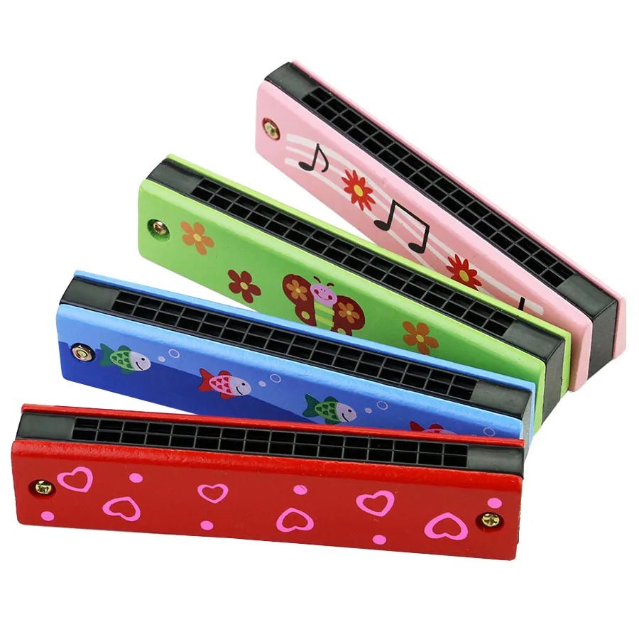 Harmonica Enfant en Bois | HarmonicaBoom™ - Jouets Chouchous
