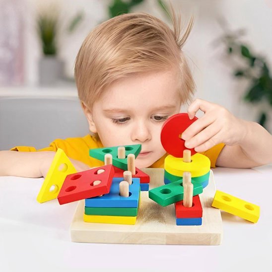 Jeu de construction en bois | Umpilo™ - Jouets Chouchous