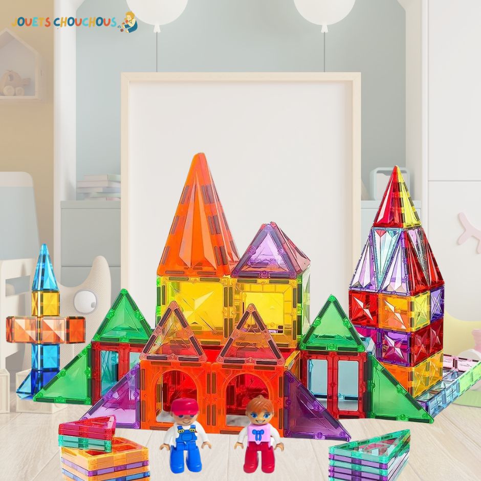 Jeu de Construction Magnétique | ConstruisTout™ - Jouets Chouchous