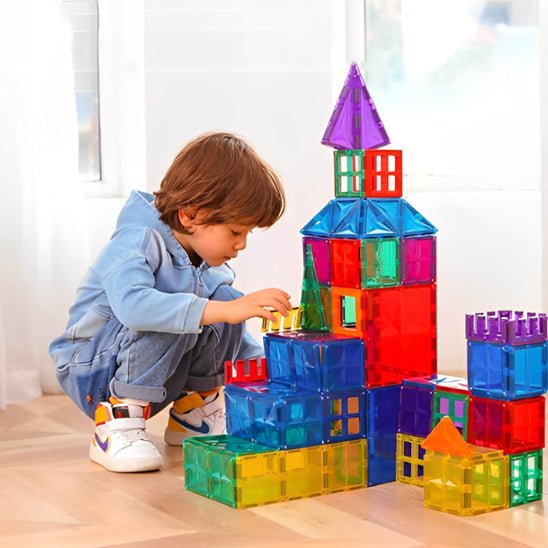 Jeu de Construction Magnétique | ConstruisTout™ - Jouets Chouchous