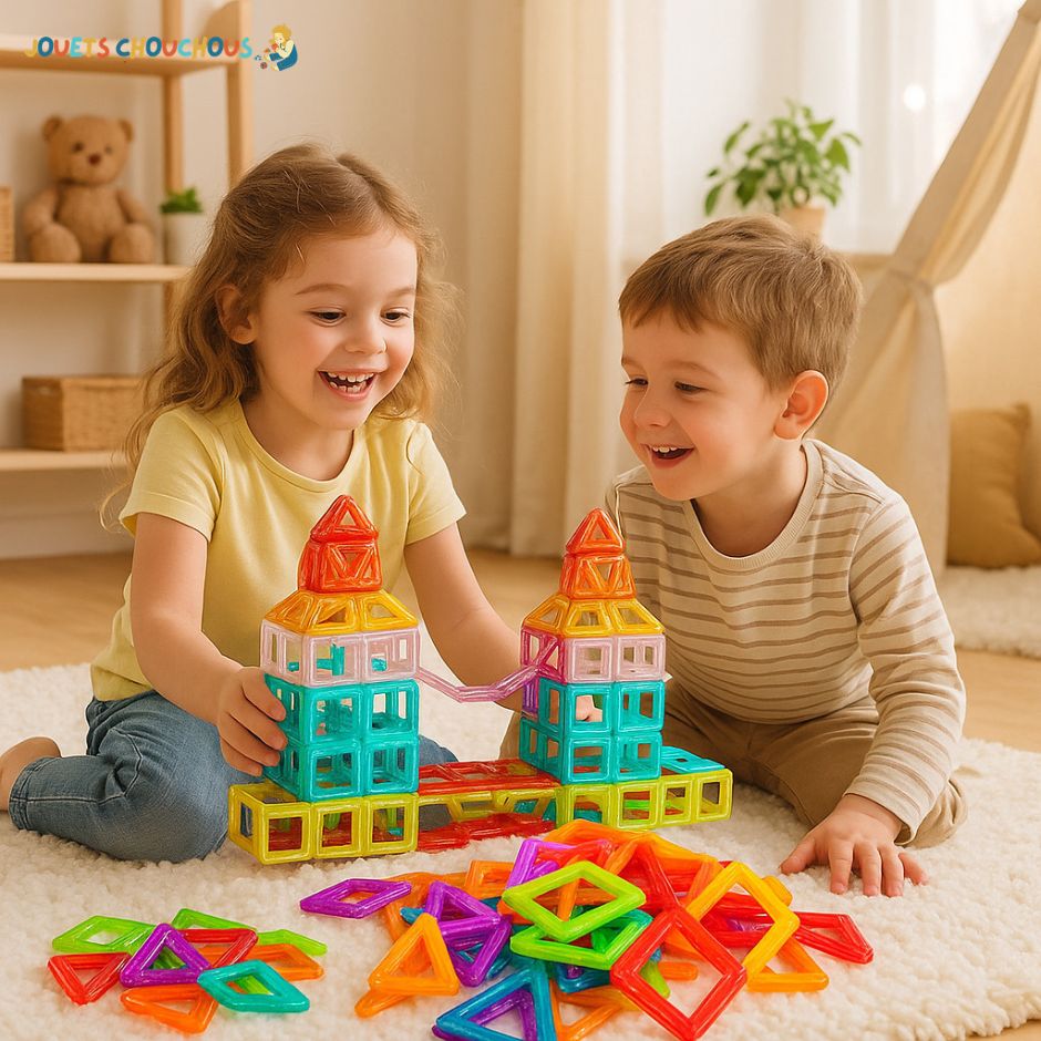 Jeu de construction Magnétique | MagnaMinds™ - Jouets Chouchous