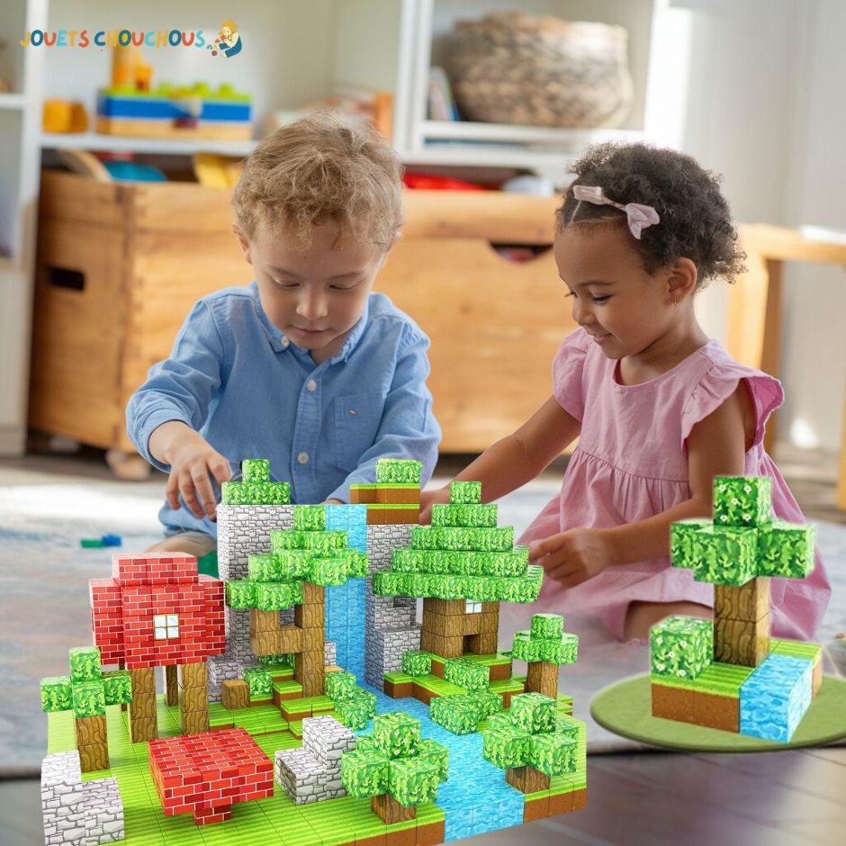 Jeu de Construction Magnétique | WorldBuilderz™ - Jouets Chouchous
