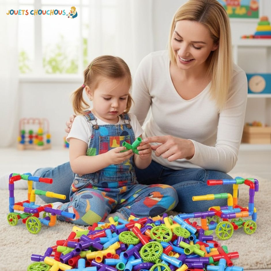 Jeu de Construction Modulaire | BoostiBloc™ - Jouets Chouchous
