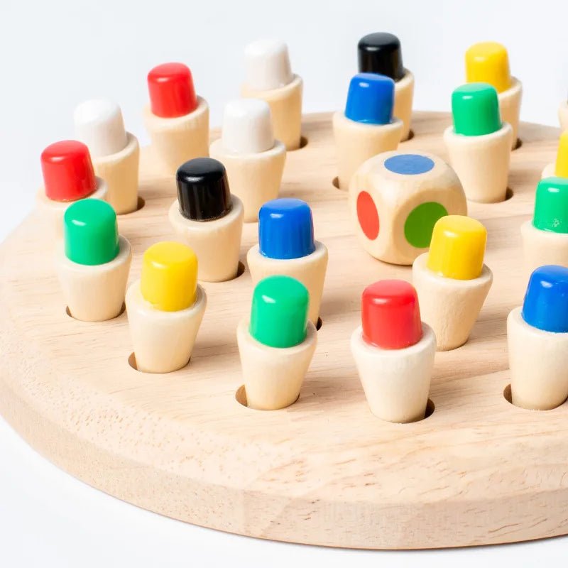 Jeu de Mémoire en bois | MémoBois™ - Jouets Chouchous
