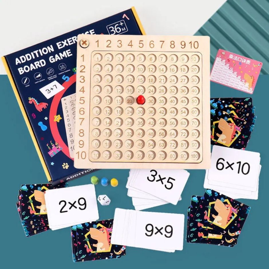 Jeu de Table de Multiplication Montessori | MultiRapide™ - Jouets Chouchous