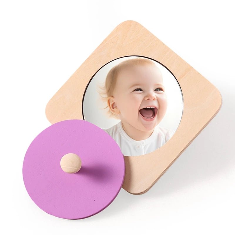 Jeu d'eveil Bebe | Miroir Montessori Reflexio™ - Jouets Chouchous