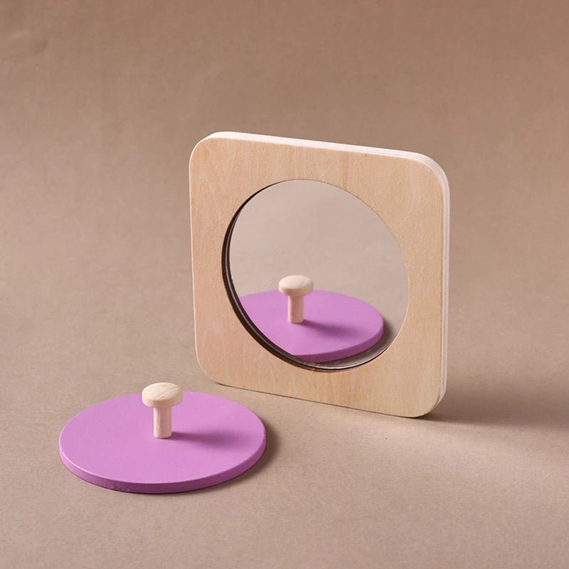 Jeu d'eveil Bebe | Miroir Montessori Reflexio™ - Jouets Chouchous
