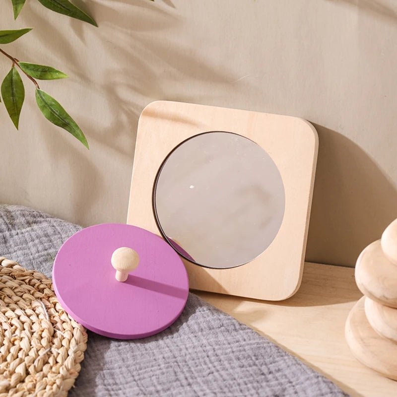 Jeu d'eveil Bebe | Miroir Montessori Reflexio™ - Jouets Chouchous