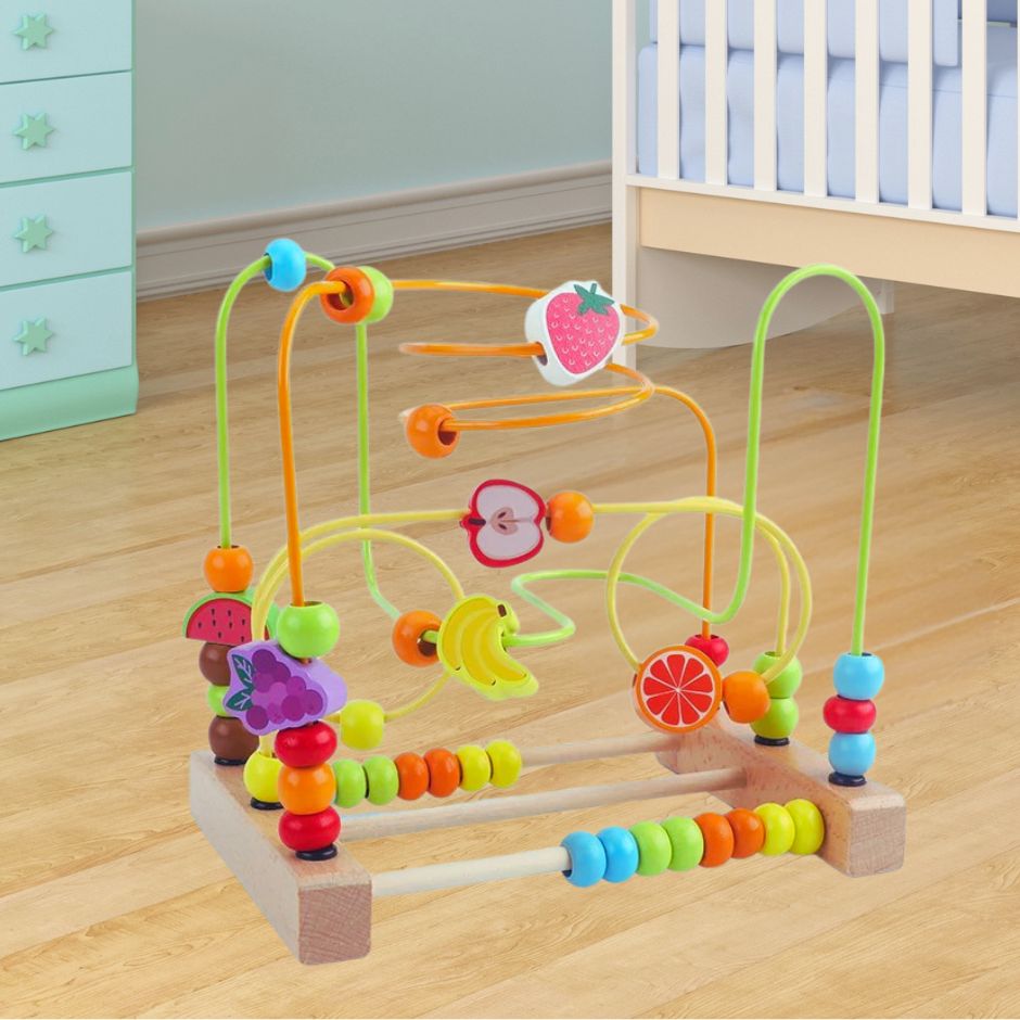 Jeu d'eveil bebe Montessori | FruitZig™ - Jouets Chouchous
