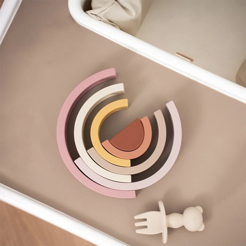 Jouet à Empiler Bebe | ArcColoré™ - Jouets Chouchous