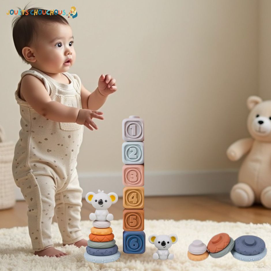 Jouet à Empiler Bebe | KoalaonTop™ - Jouets Chouchous