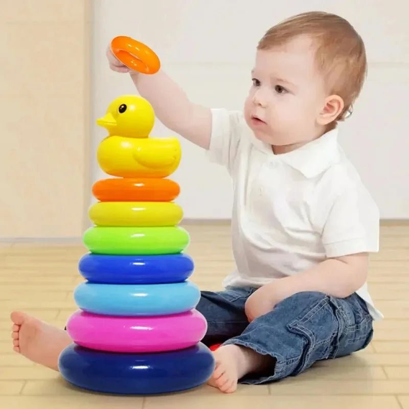 Jouet à Empiler Bebe | RainbowStax™ - Jouets Chouchous