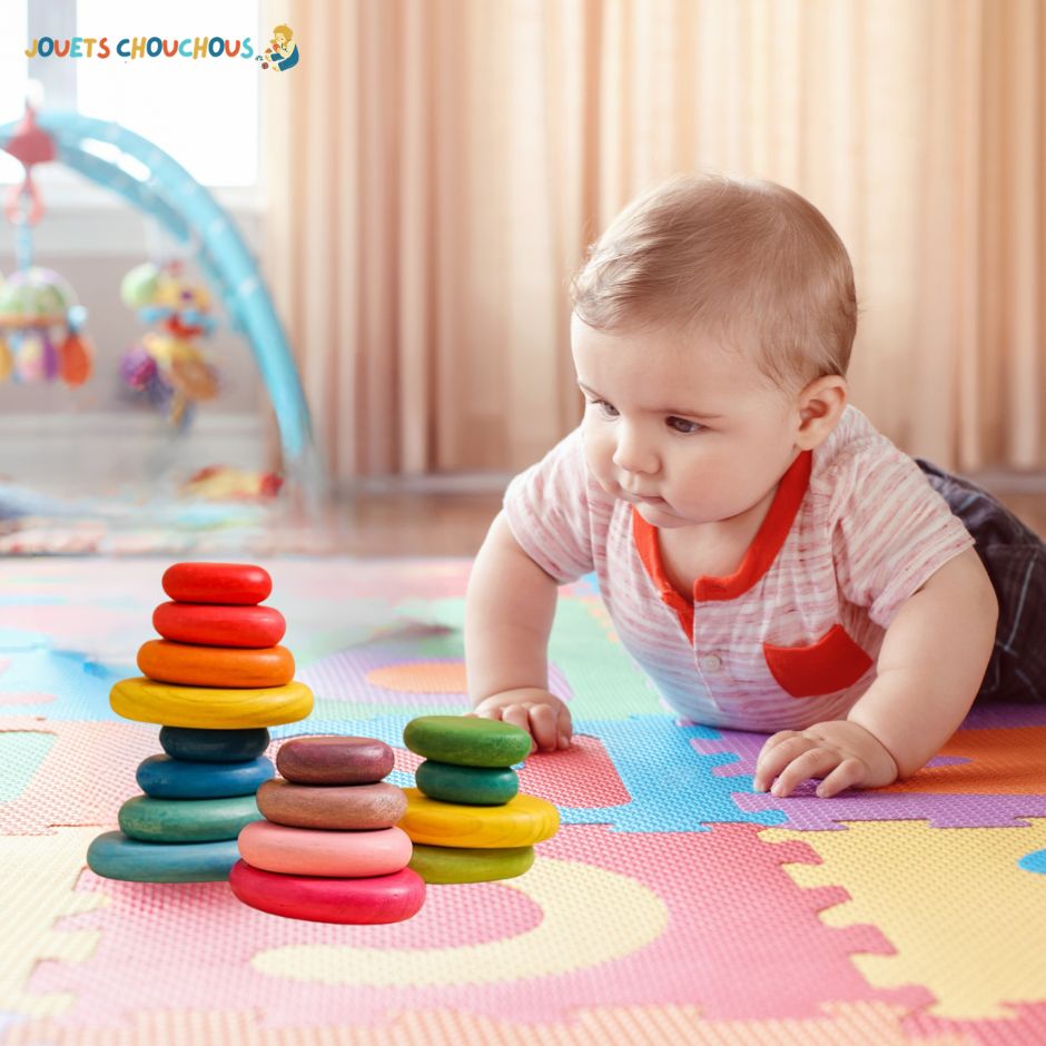 Jouet à Empiler Bebe | StackStones™ - Jouets Chouchous