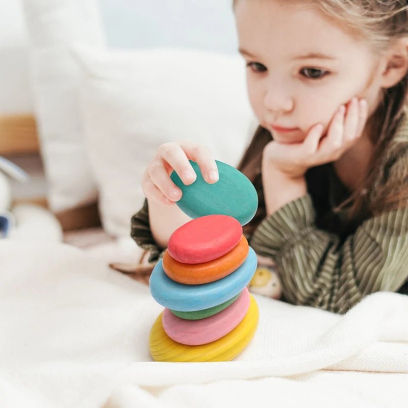 Jouet à Empiler Bebe | StackStones™ - Jouets Chouchous