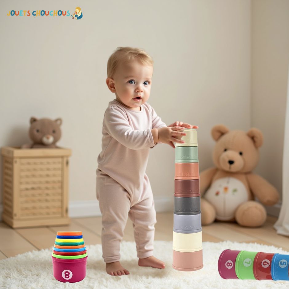 Jouet à Empiler Bebe | TassoKid™ - Jouets Chouchous