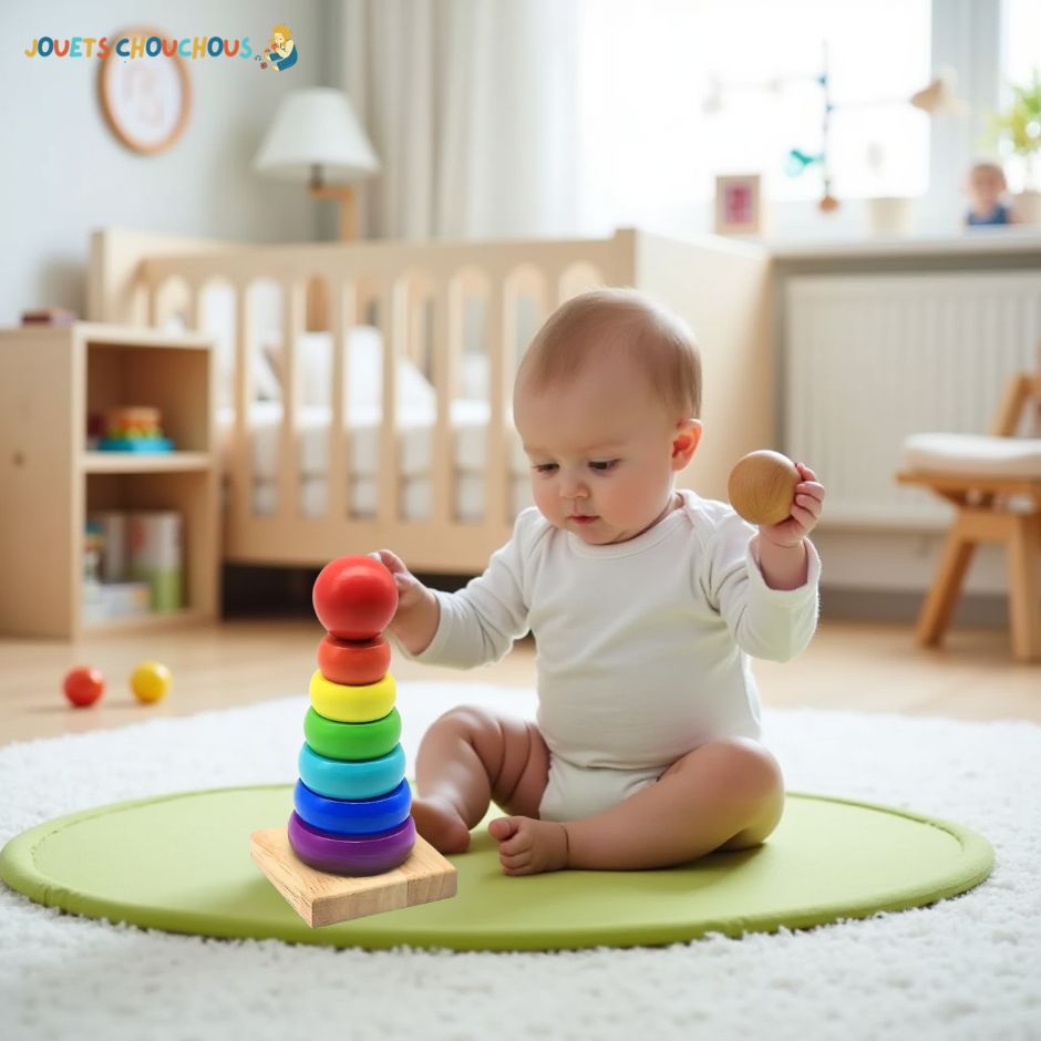 Jouet à Empiler Bebe | TourdeBois™ - Jouets Chouchous