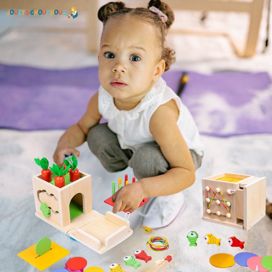 Jouet de Tri Cube Montessori | Montricube™ - Jouets Chouchous