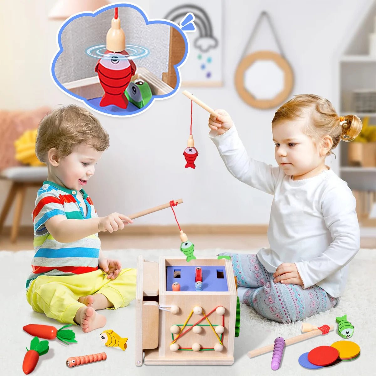 Jouet de Tri Cube Montessori | Montricube™ - Jouets Chouchous