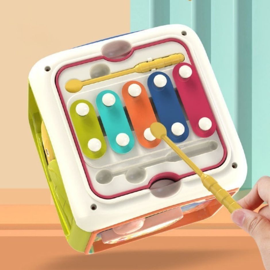 Jouet Musical Bebe | Cube Sensoriel ZikoCube™ - Jouets Chouchous