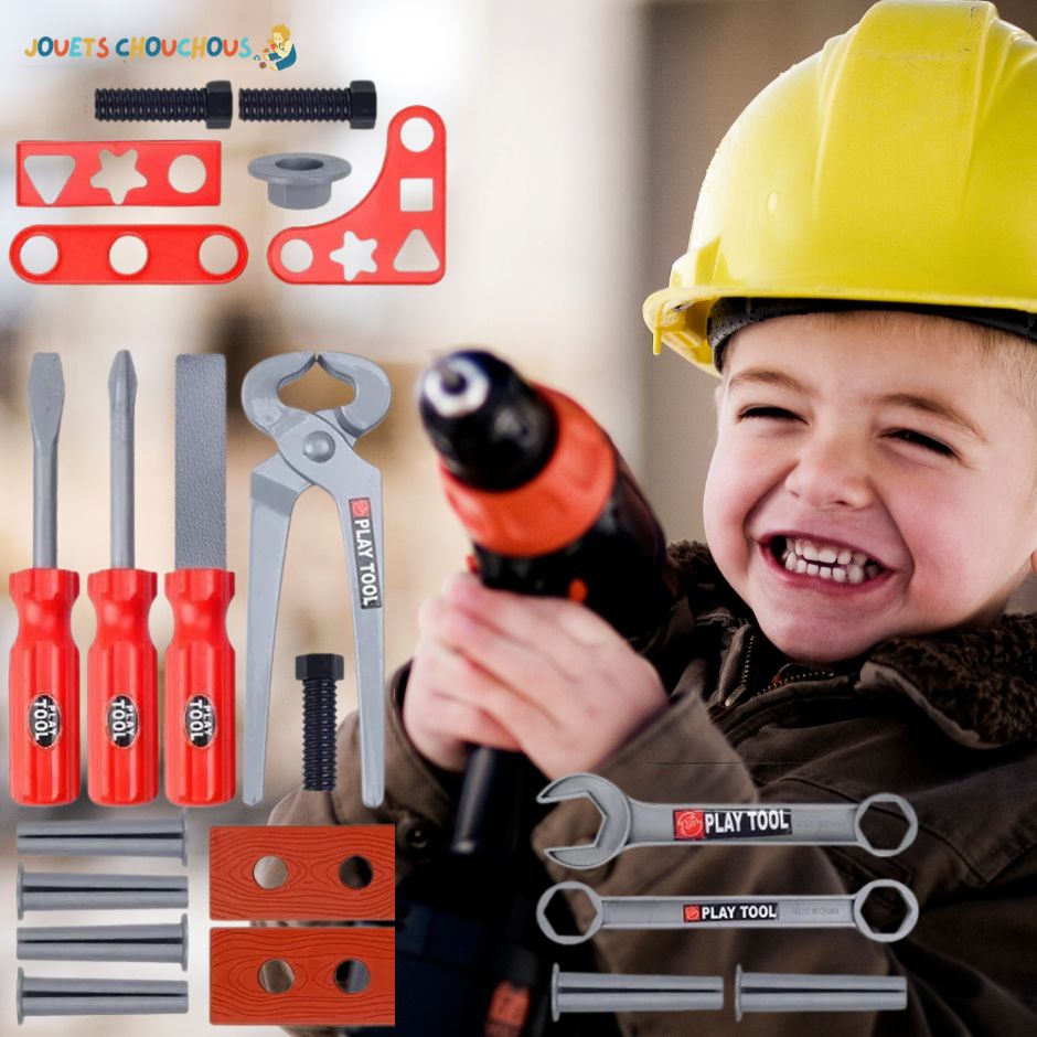 Kit Bricolage Enfant | Jeu de Construction Mestools™ - Jouets Chouchous