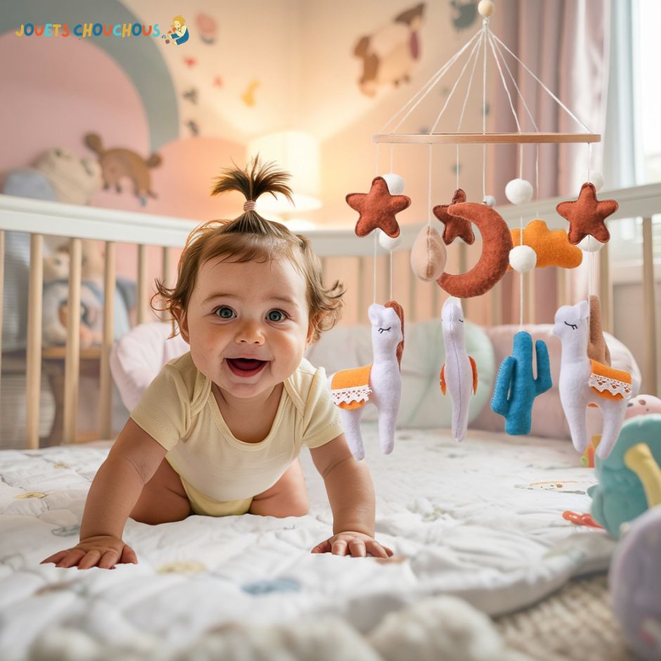 Mobile Bebe | NidLama™ - Jouets Chouchous