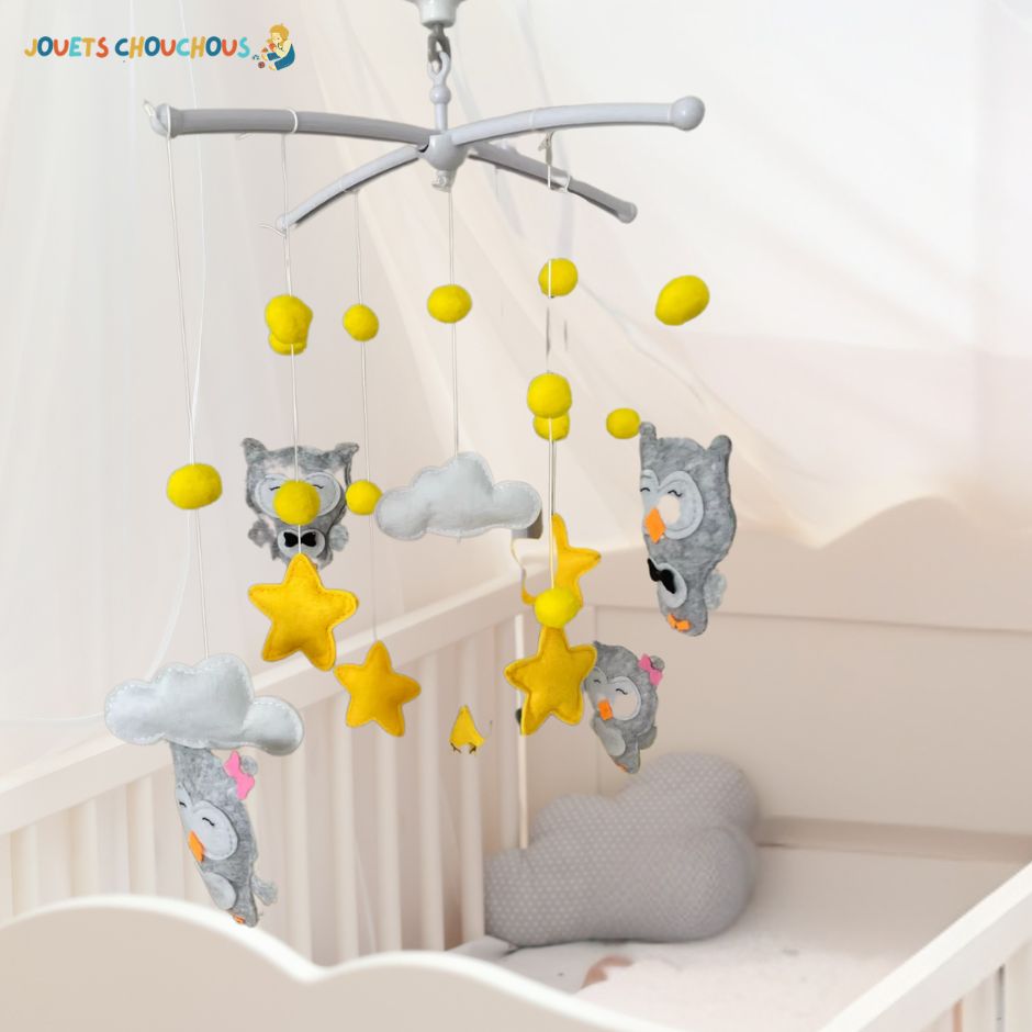 Mobile Musical Bébé | DorsEnRêves™ - Jouets Chouchous