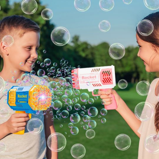Pistolet a Bulle Colorées | PistoBubbles™ - Jouets Chouchous
