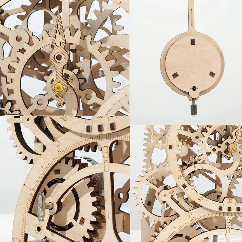 Puzzle 3D Bois | PendulumMaster™ - Jouets Chouchous