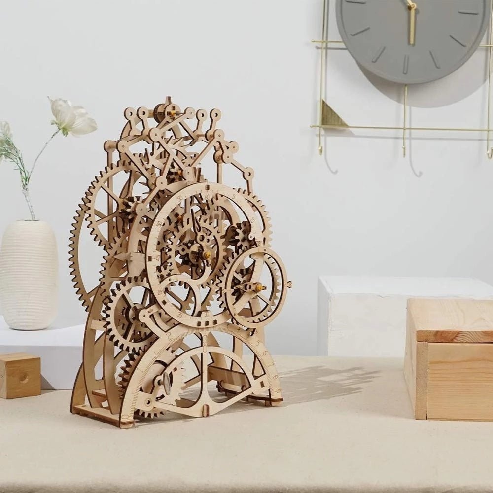 Puzzle 3D Bois | PendulumMaster™ - Jouets Chouchous