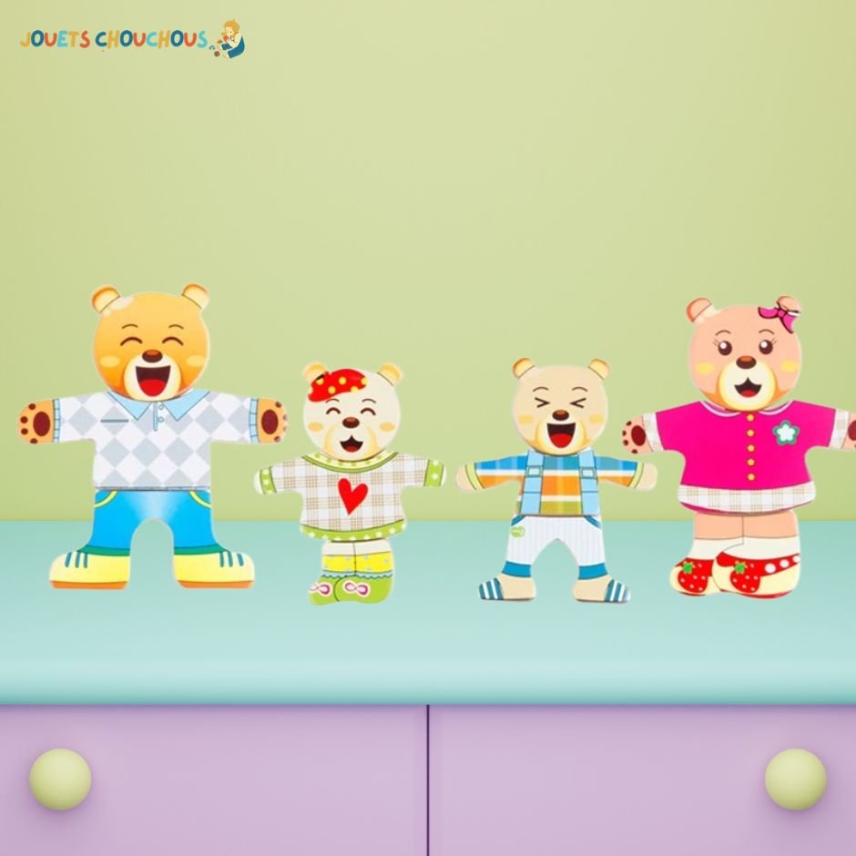 Puzzle en Bois | OursPuzzle™ - Jouets Chouchous