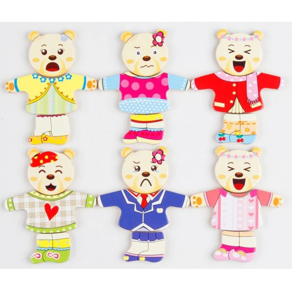 Puzzle en Bois | OursPuzzle™ - Jouets Chouchous