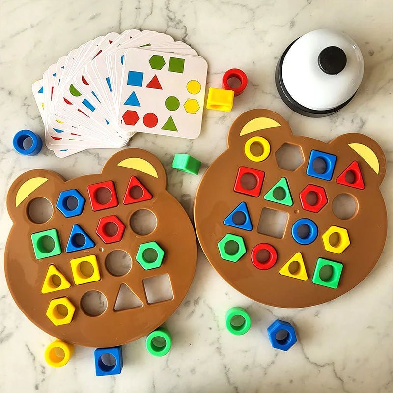 Puzzle Formes Géométriques Montessori | PuzzleGéo™ - Jouets Chouchous