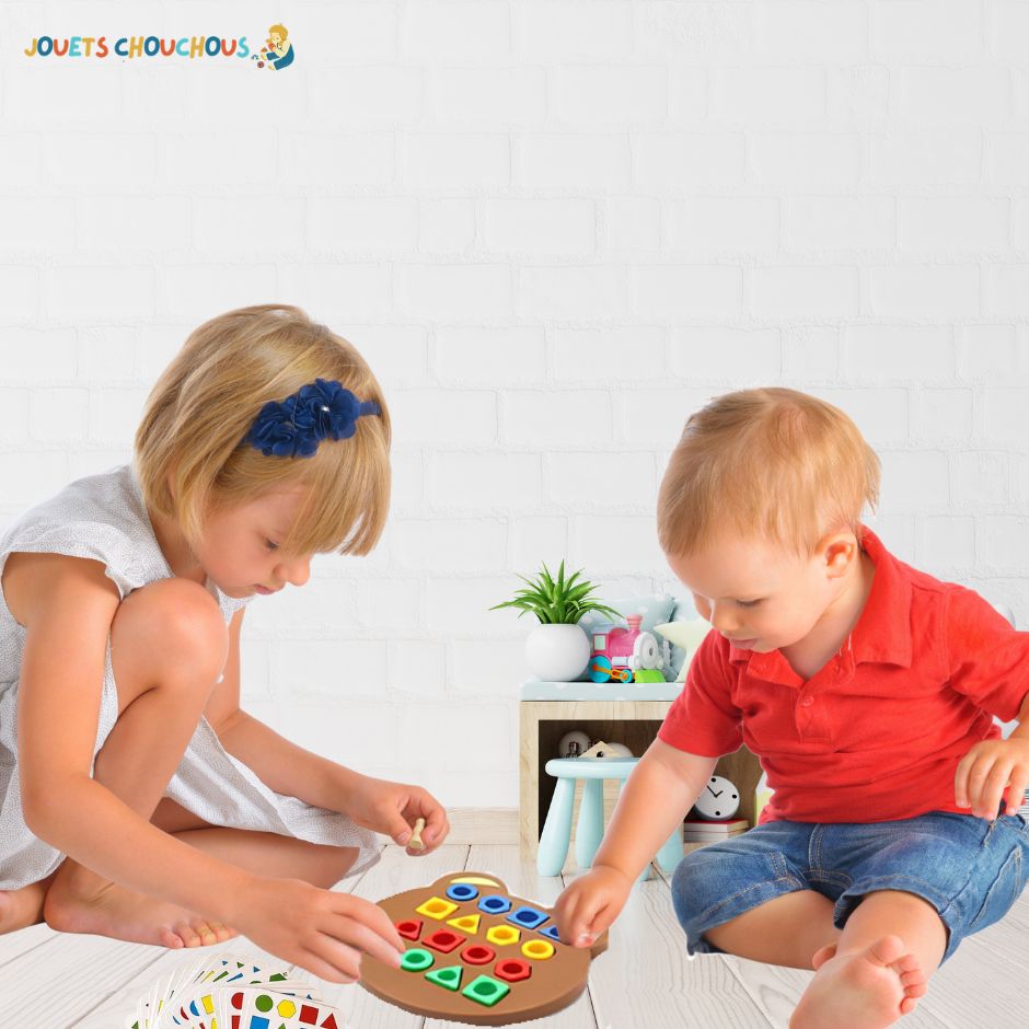 Puzzle Formes Géométriques Montessori | PuzzleGéo™ - Jouets Chouchous