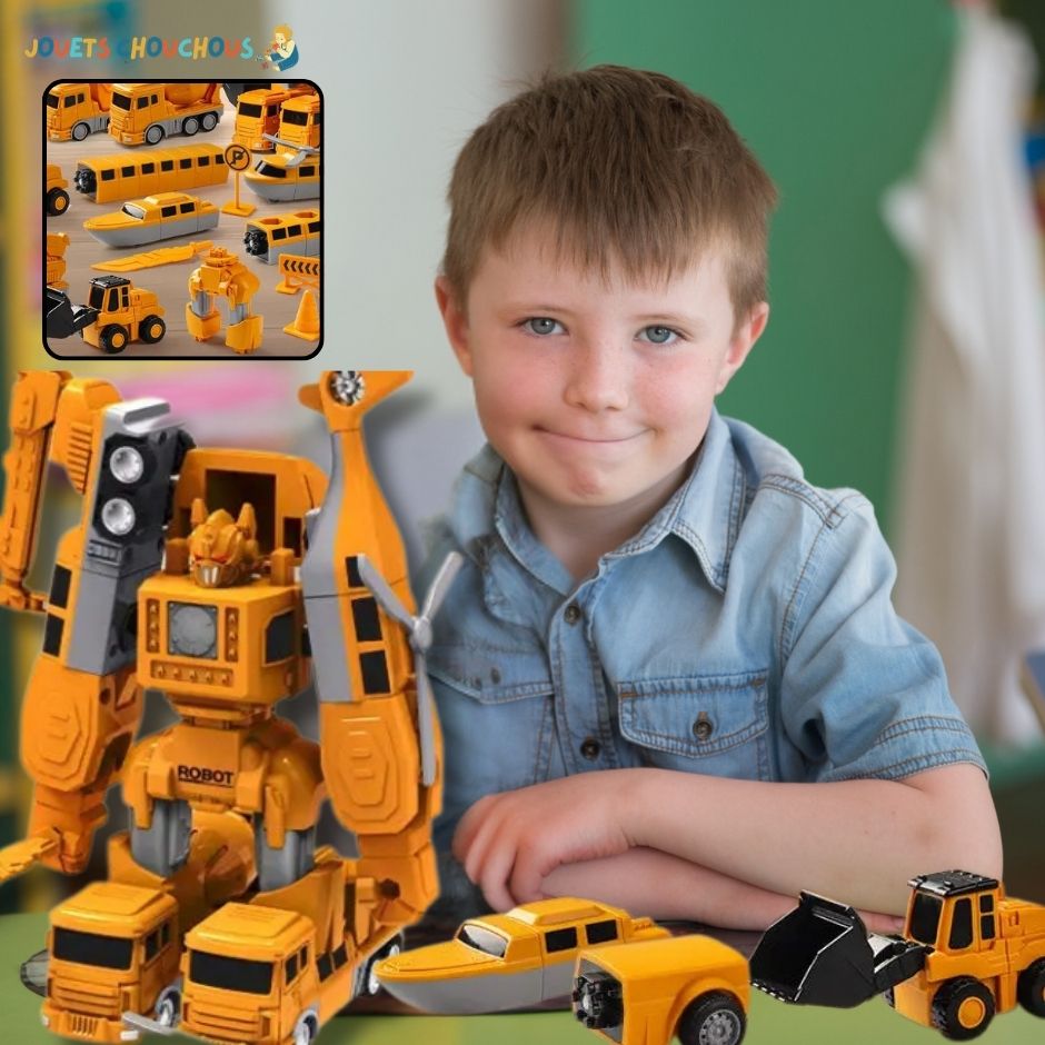 Robot Enfant transformeur | Transformagnetic™ - Jouets Chouchous