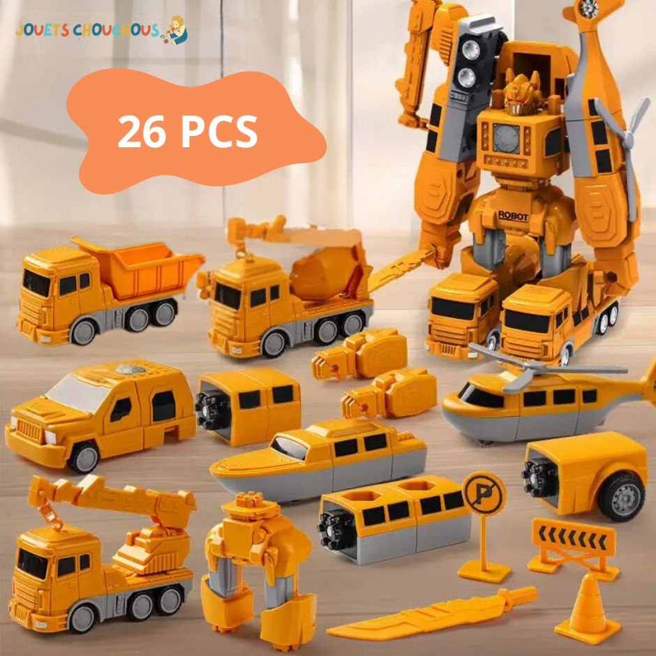 Robot Enfant transformeur | Transformagnetic™ - Jouets Chouchous