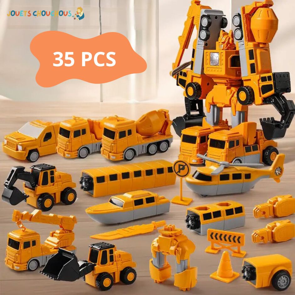 Robot Enfant transformeur | Transformagnetic™ - Jouets Chouchous