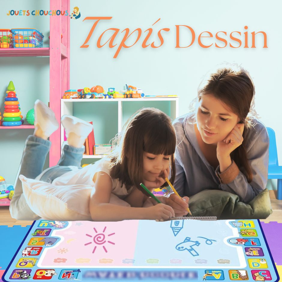 Tapis Dessin Montessori | AquaTessori™ - Jouets Chouchous