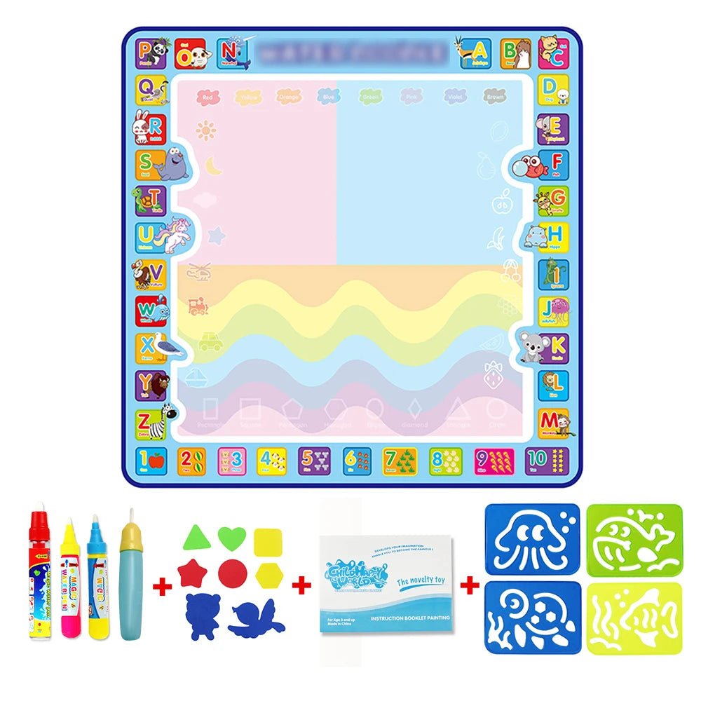 Tapis Dessin Montessori | AquaTessori™ - Jouets Chouchous