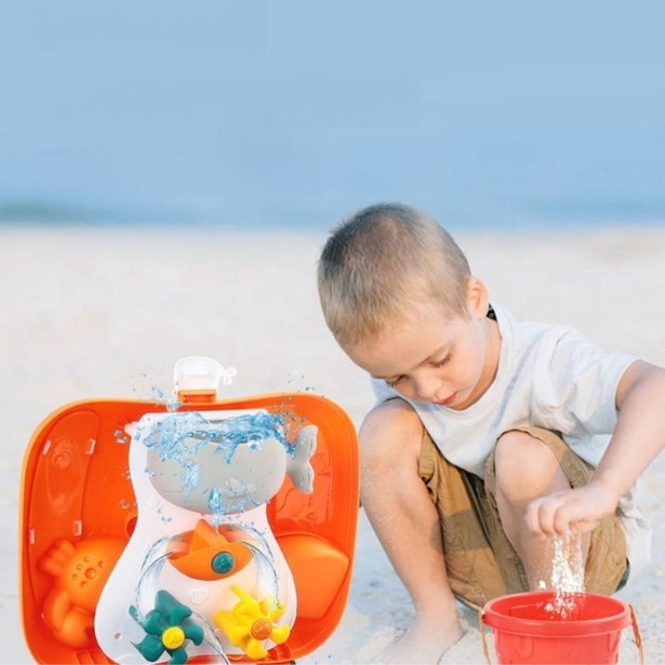 Trolley de Jouets de Plage | SandTrek™ - Jouets Chouchous