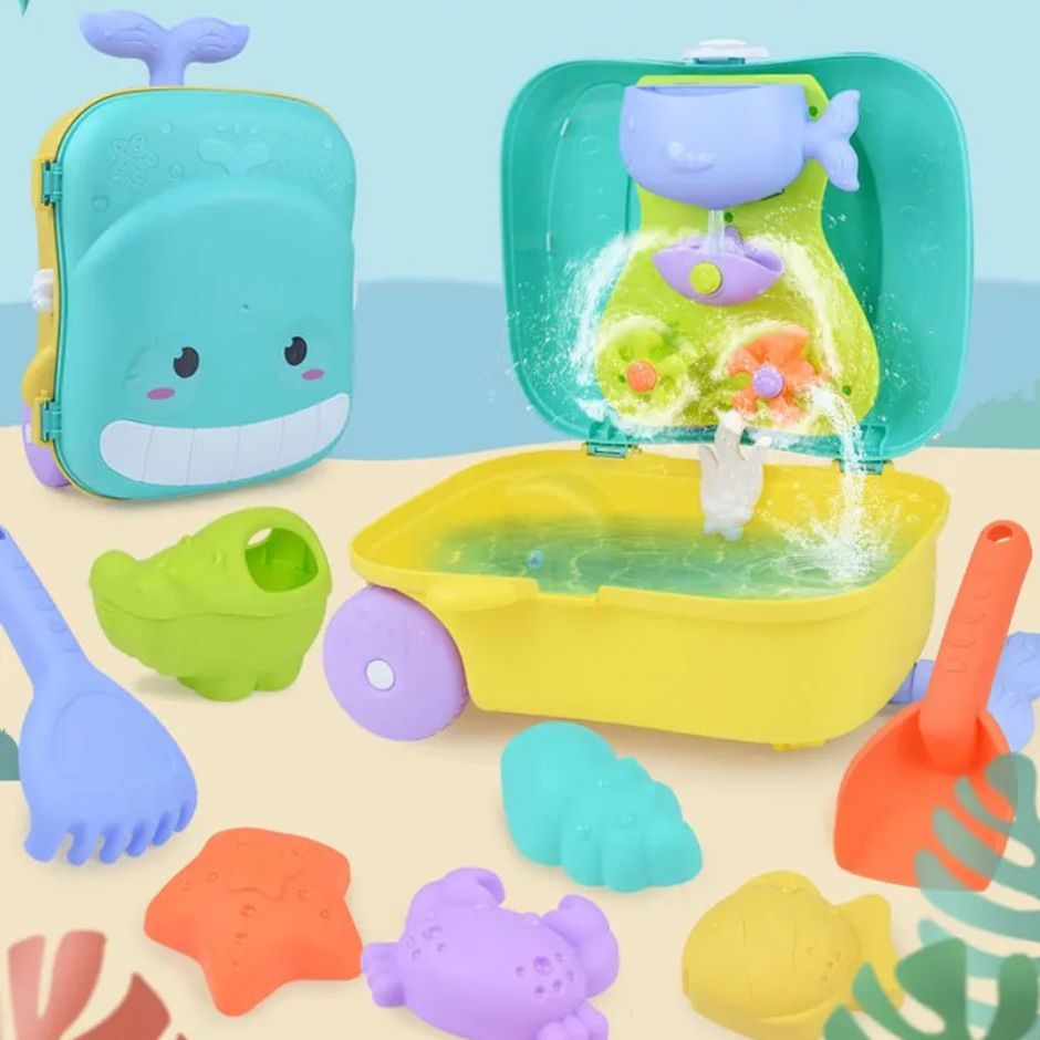 Trolley de Jouets de Plage | SandTrek™ - Jouets Chouchous