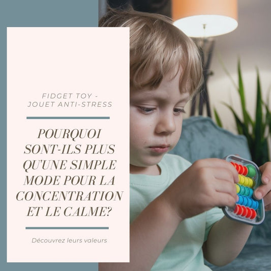 Pourquoi les Fidget Toys - Jouets Anti-stress Sont Plus Qu'une Simple Mode pour la Concentration et le Calme - Jouets Chouchous