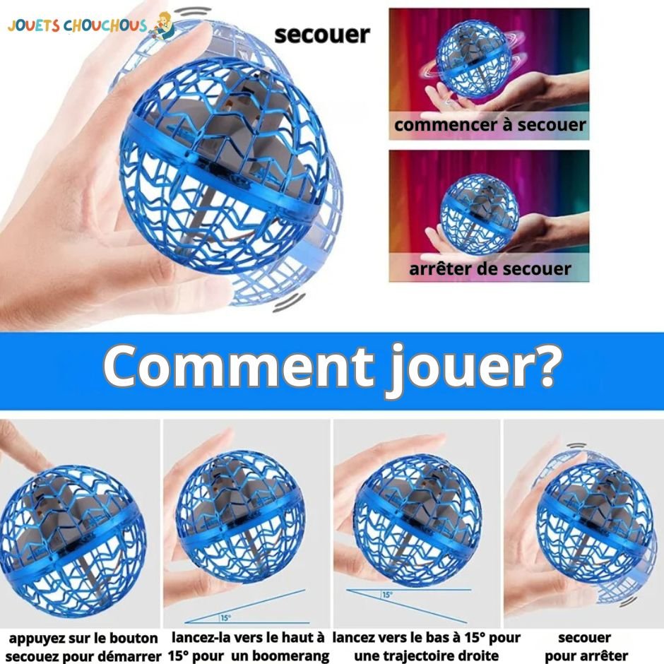 Balle Volante | NeonOrb™ - Jouets Chouchous