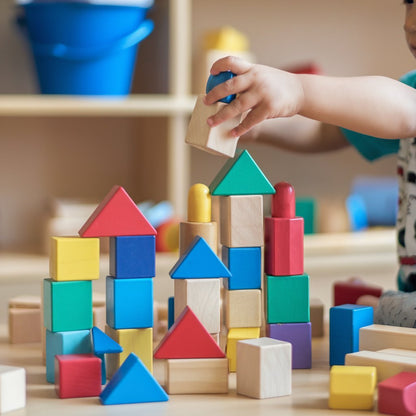 Blocs de Construction en Bois Montessori | BlokMaster™ - Jouets Chouchous