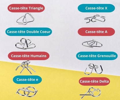Casse Tete Chinois | MétalMind™ - Jouets Chouchous