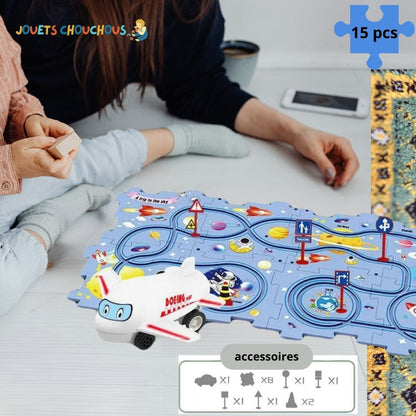 Circuit Voiture Enfant | GALAXYDRIVE™ - Jouets Chouchous